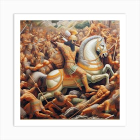 Battle Of Ahmedabad19 Art Print