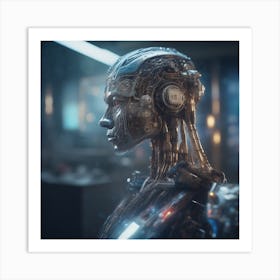 Cyborg 51 Art Print