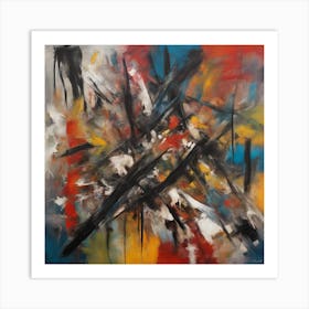 Abstract Painting 55 Art Print