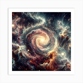 Spiral Galaxy 3 Art Print