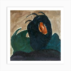 'The Black Bird' Art Print