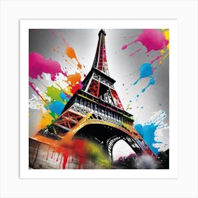 Paris Eiffel Tower 15 Art Print