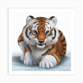 Tiger Art Print