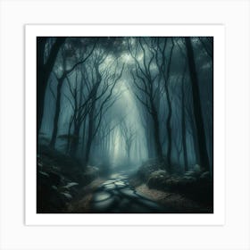 Dark Forest 66 Art Print