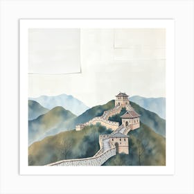 Great Wall Of China 7 Art Print