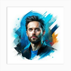 Robert Pattinson 1 Art Print