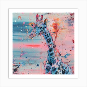 Giraffe 15 Art Print