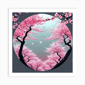 Cherry Blossoms 44 Art Print