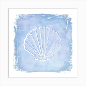 Blue Sea Life Two Set Art Print