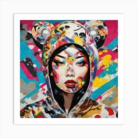 Asian Girl 2 Art Print