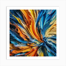 Abstract Abstract Painting 3 Art Print