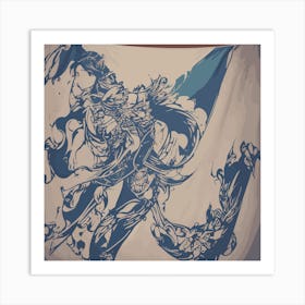 Samurai Warrior Art Print