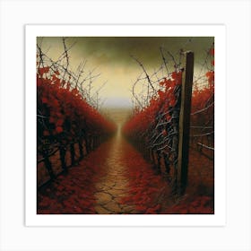 Vineyards 3 Art Print
