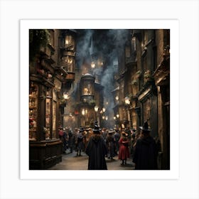 Magic  Street Art Print