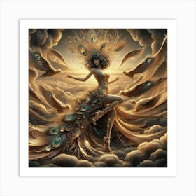 Peacock 2 Art Print