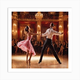 Ballroom Dance Art Print