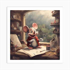 Mickey Mouse Art Print