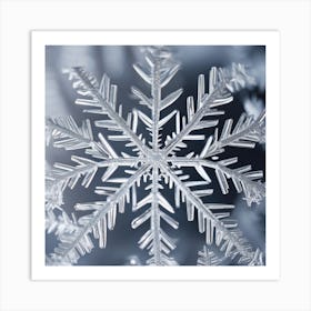 Snowflake Art Print