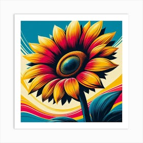 Sunflower 2 Art Print