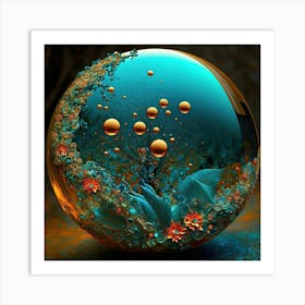 Glass Ball Art Print