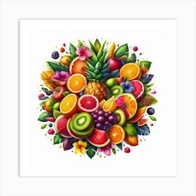 Fruit Bouquet Art Print