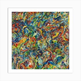 Abstract Painting 416 Art Print