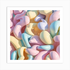 Pastels Art Print