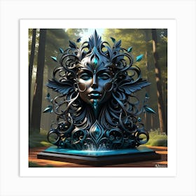 Goddess Of The Forest Art Print