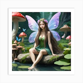 Enchanted Fairy Collection 35 Art Print