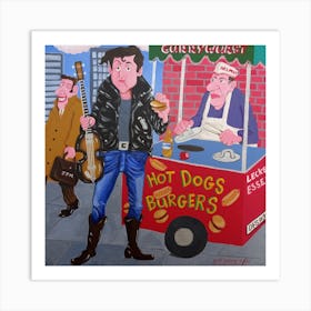 A pre- Vegetarian Paul McCartney during his early Hamburger period. 1 Art Print