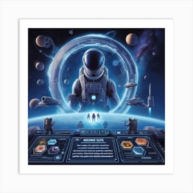 Space Station 2 Art Print