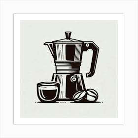 Coffee Maker 4 Art Print