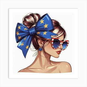 EU girl 3 Art Print