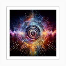 Abstract 3d Illustration Art Print