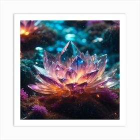 Lotus Flower Art Print