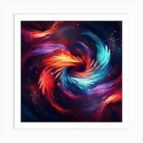 Galaxy Swirl 1 Art Print