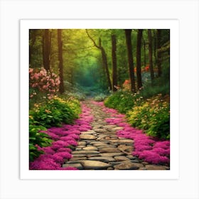 Forest Path Art Print