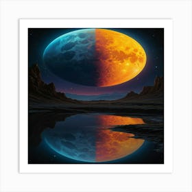 Full Moon Art Print