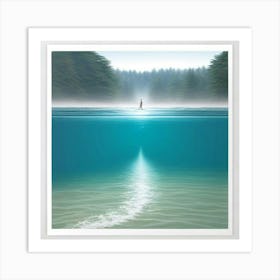 Into The Water Art Print Art Print