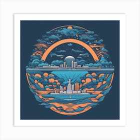 Cityscape 1 Art Print