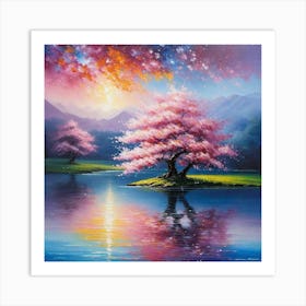 Cherry Blossoms 62 Art Print