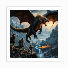 Lord Of The Rings Art Print