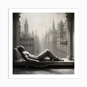 Urban Solitude Art Print