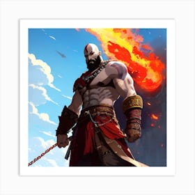 God Of War 1 Art Print