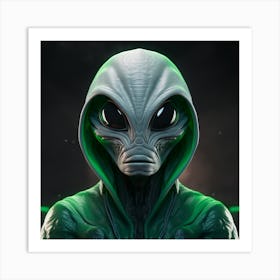 Alien Head 5 1 Art Print