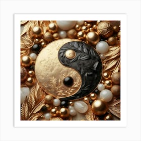 Yin Yang Symbol 22 Art Print