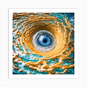 Eye Of The Ocean Art Print