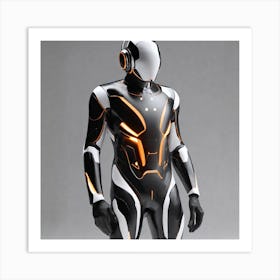 Futuristic Man 129 Art Print