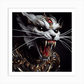 Kitty Cat Art Print