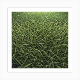 Grass Background 38 Art Print